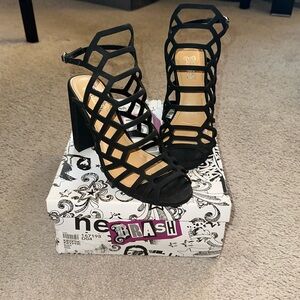Brash Kryptic Block Heels